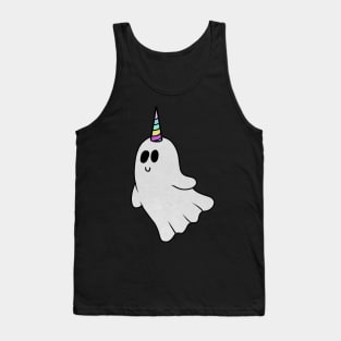 Unicorn Ghost, Cute Halloween Costume Gift Tank Top